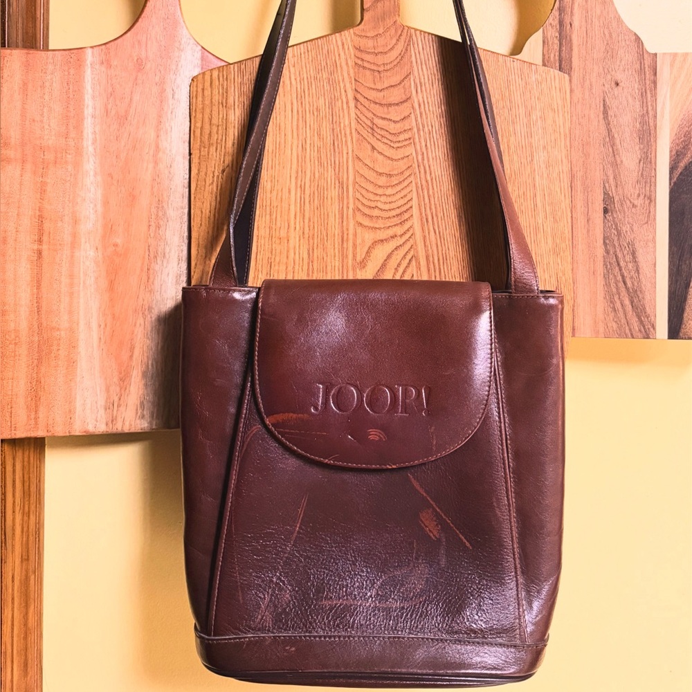 Vintage JOOP! Brown Leather Bag